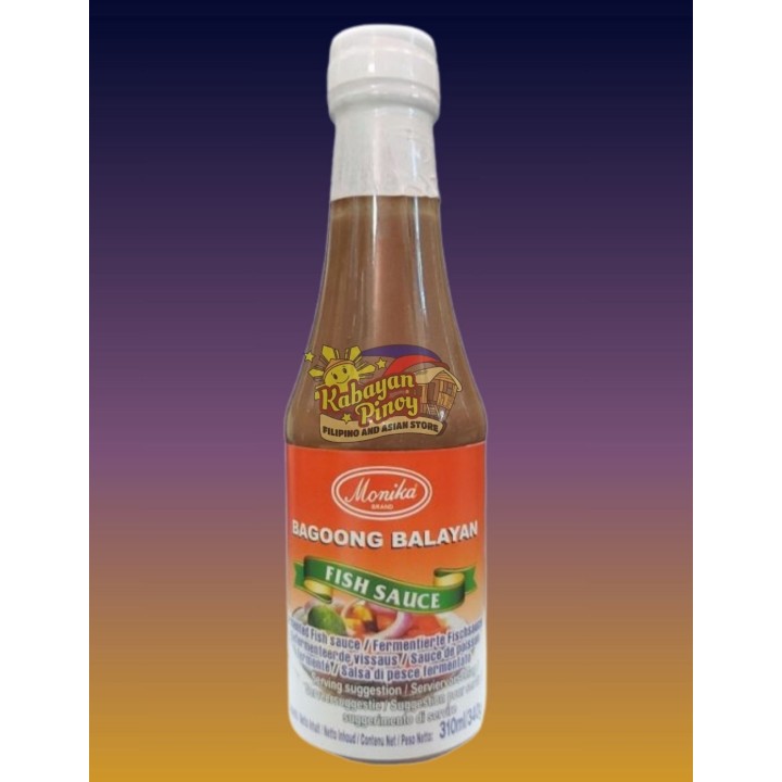 Monika Bagoong Balayan Fish Sauce - 310ml