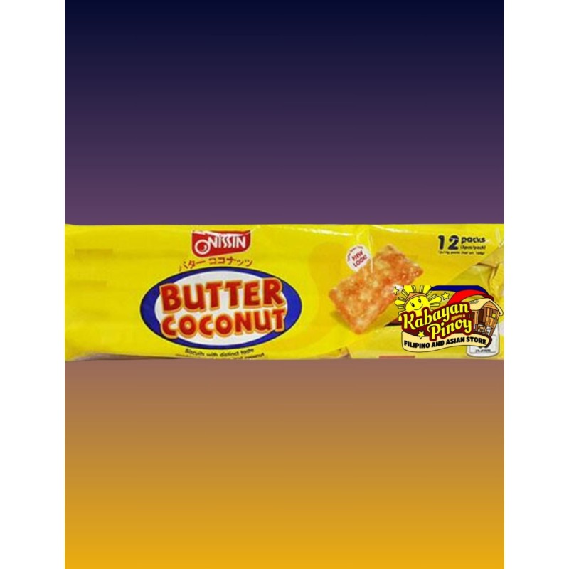 Nissin Butter Coconut  - 12pcsx14grams