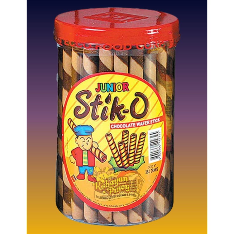Junior Stik-O Chocolate Wafer Stick - 380g Junior Stik-O Chocolate Wafer Stick - 380g