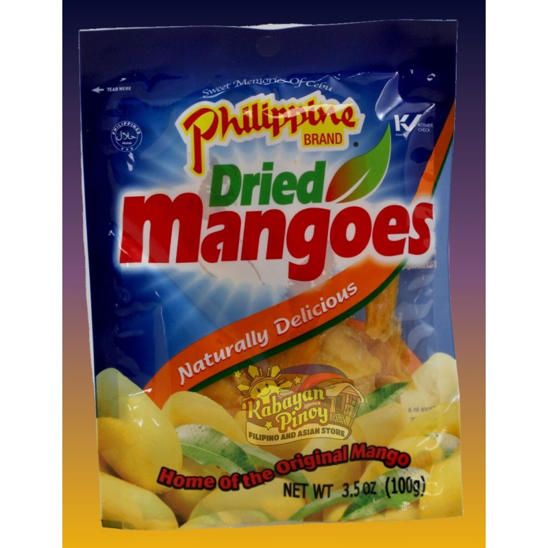 Philippine Dried Mangoes - 100g