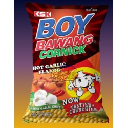 Boy Bawang Cornick  Hot Garlic  Flavor - 90g