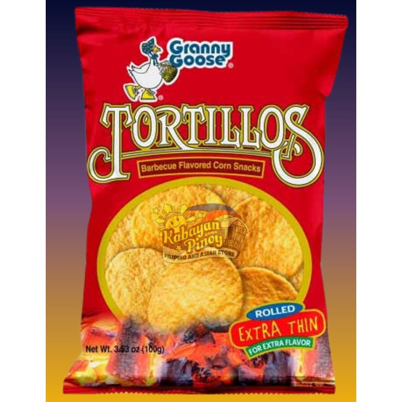 Tortillos Barbecue Flavored Corn Snack - 100g