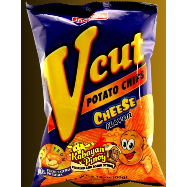V-Cut Potato Chips Cheese Flavor - 60g