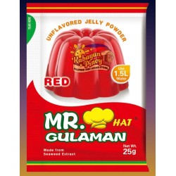 Mr. Hat  Gulaman Red - 25g