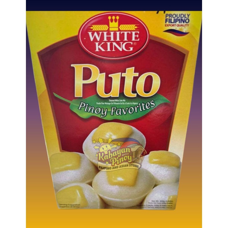 White King Puto Steamed White Cake Mix - 400g