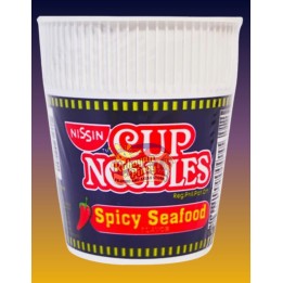 Nissin Cup Noodles Spicy  Seafood Flavor - 60g
