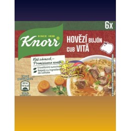 Knorr Hovězí Bujon - 60g (6pcs/box)