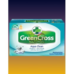 Green Cross  Aqua Clean Moisturizing Germ-Protection Bath Soap - 125g