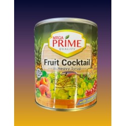 Mega Prime Quality Fruit Cocktail In Heavy Syrup - 850g