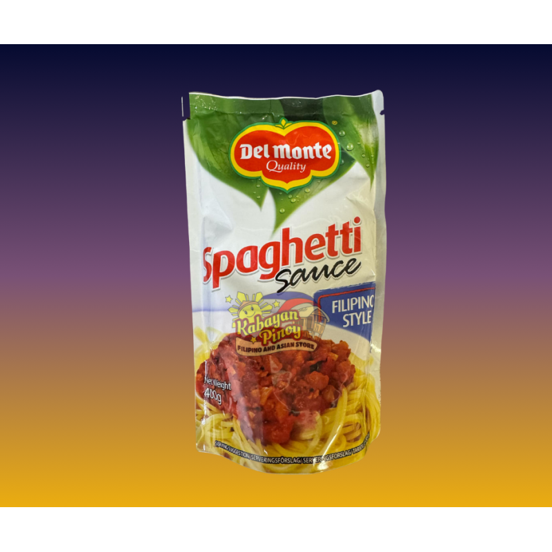 Del Monte Spaghetti Sauce Filipino Style - 500g Del Monte Spaghetti Sauce Filipino Style - 500g