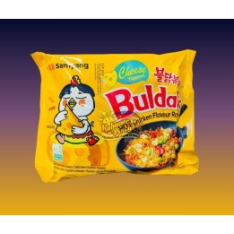 Samyang Buldak Hot Chicken Flavor Ramen ,Cheese Flavor - 140g