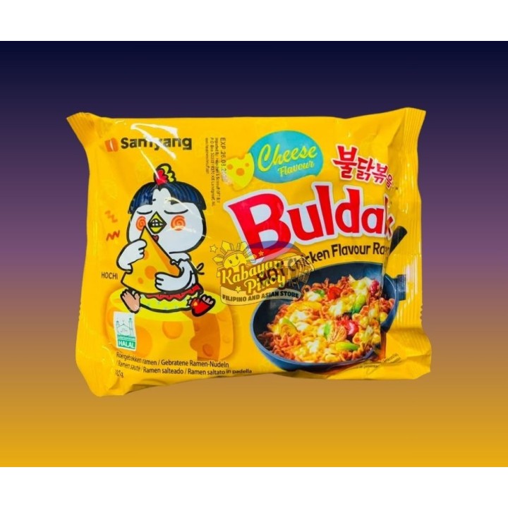 Samyang Buldak Hot Chicken Flavor Ramen ,Cheese Flavor - 140g