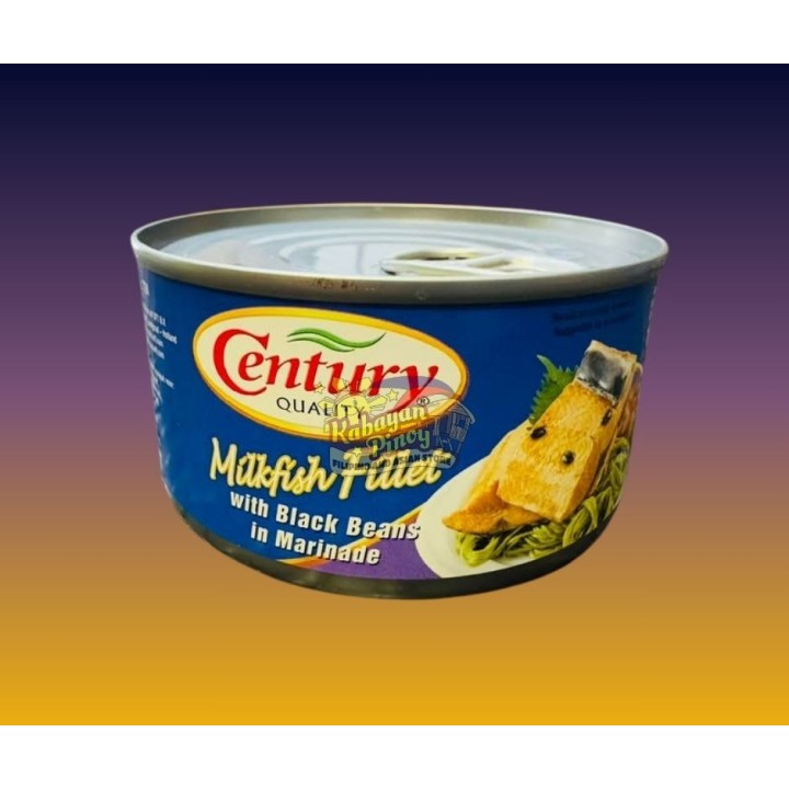 Century Milkfish Fillet with Black Beans In Marinade - 184g