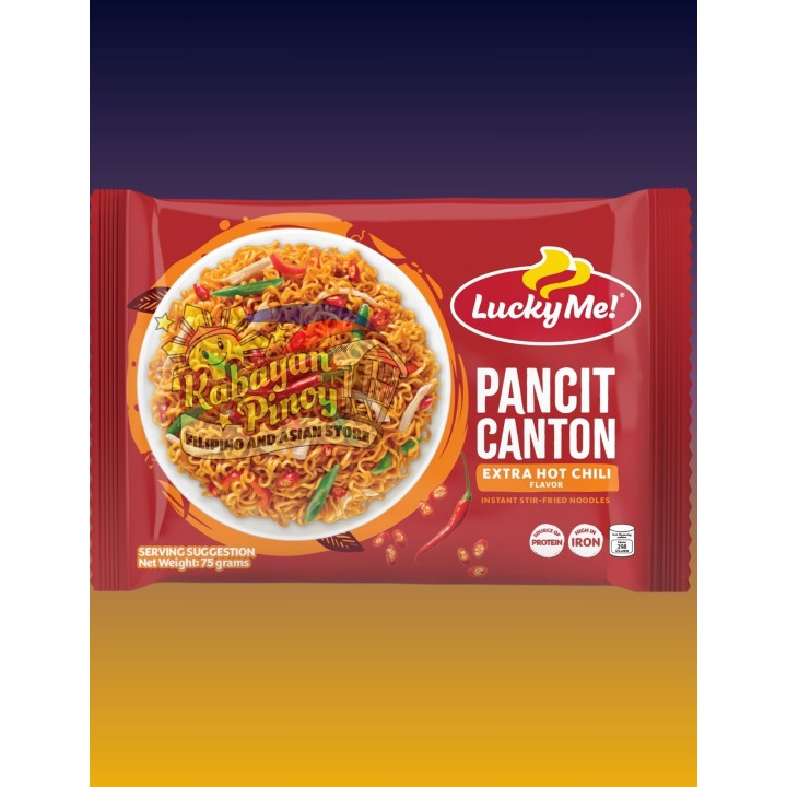 Pancit Canton Extra Hot Chili 75g
