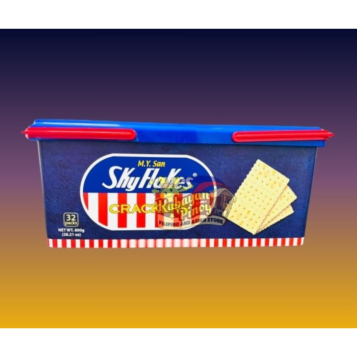 M.Y.San Skyflakes Crackers - 800g (32x25g)