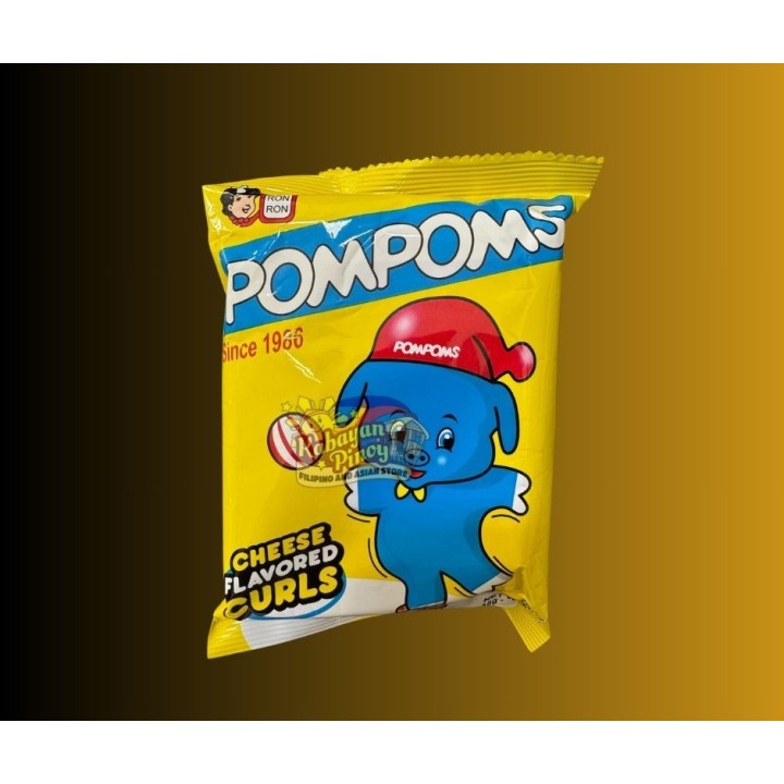Ronron Pompoms Cheese Flavor Curls - 18g