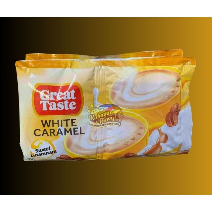 Great Taste White Caramel Creamy Coffee - 5x50g