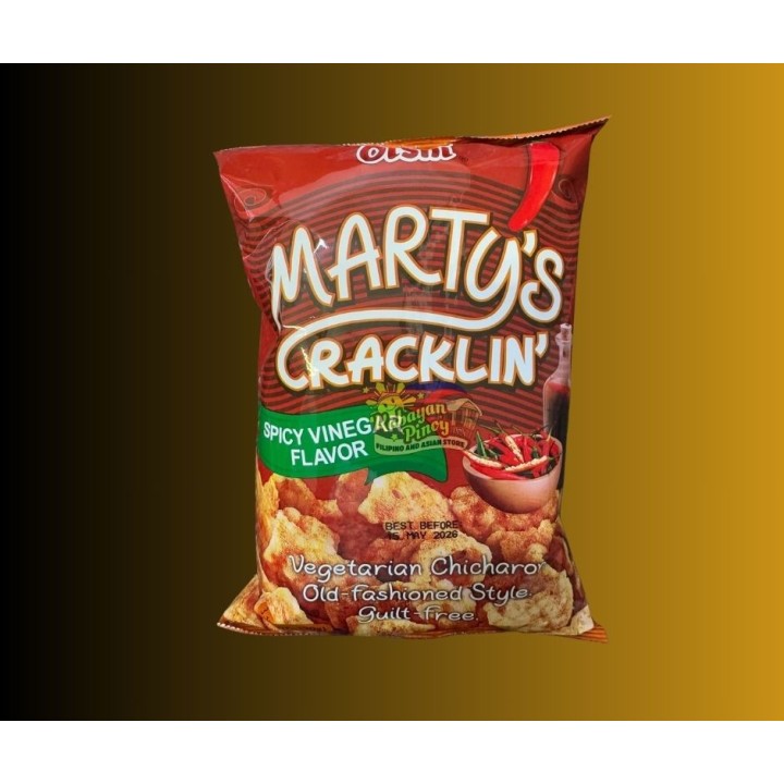 Oishi Marty's Cracklin Spicy Vinegar Flavor - 90g