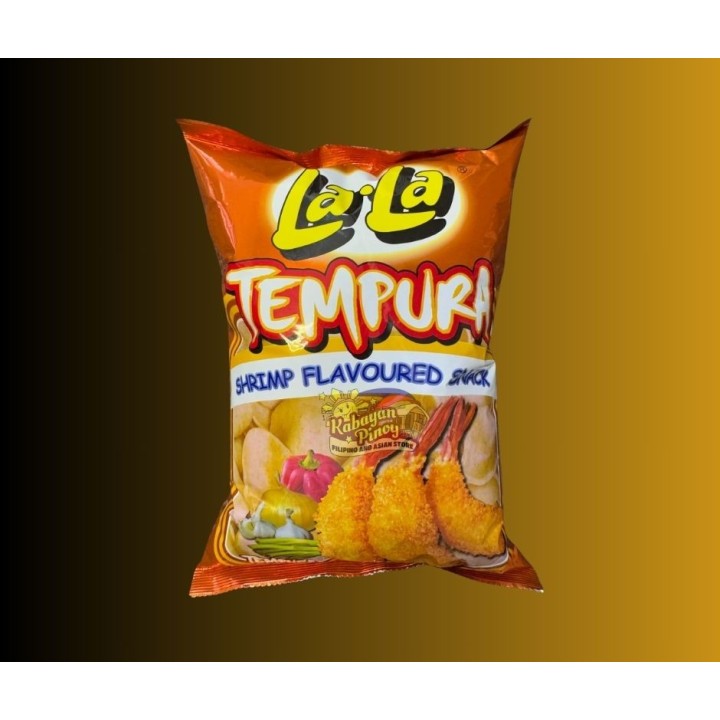 La-La Tempura Shrimp Flavoured Snack - 100g
