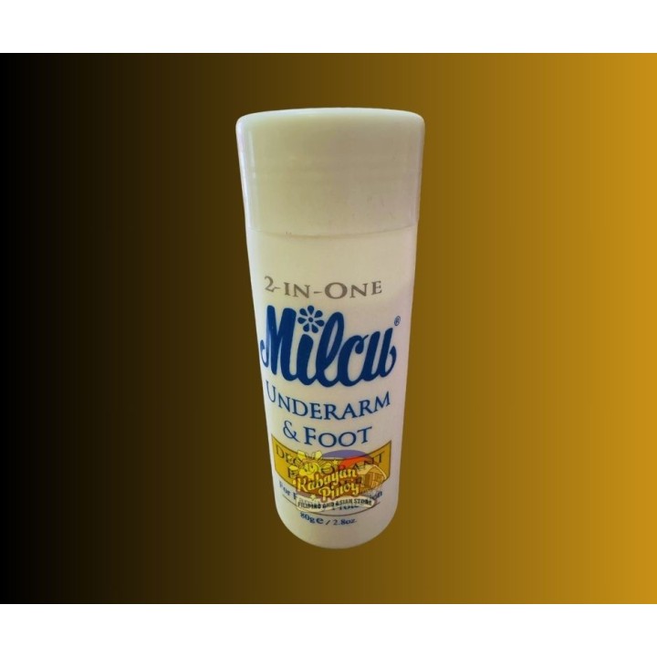 2-In-One Milcu Underarm And Foot Deodorant Powder- 80g