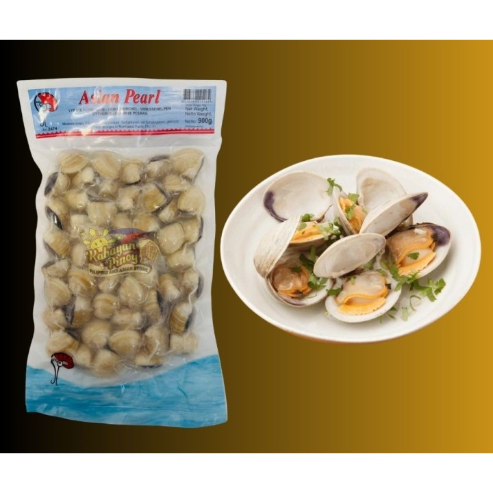 Asian Pearl Bullet Lyrate Hard Clams - 900g
