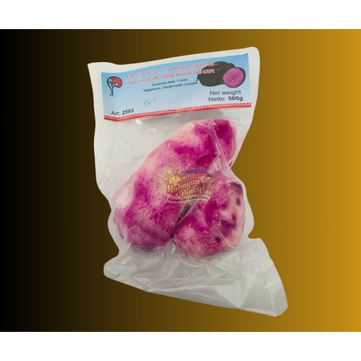Purple Yam Half Cut - 500g