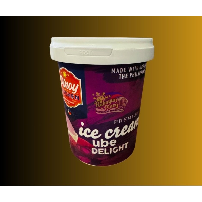 Pinoy Kitchen  Premium Ice Cream Ube Delight  - 500ml