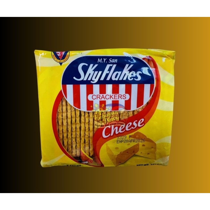 M.Y. San Skyflakes Crackers Cheese Flavor  - 250g