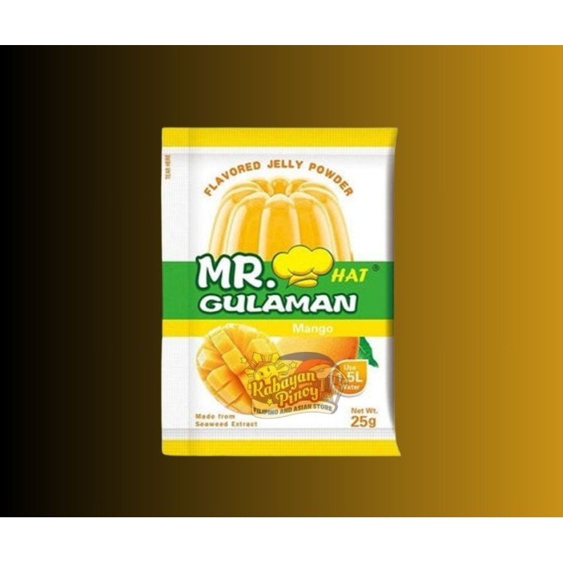 Mr. Hat  Mango Gulaman Yellow - 25g