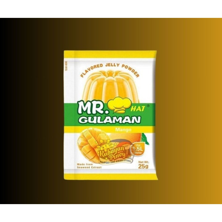 Mr. Hat  Mango Gulaman Yellow - 25g