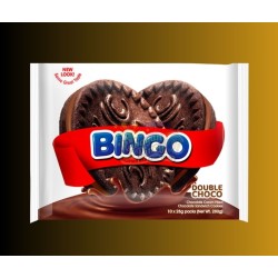 Bingo Chocolate Cream Filled Sandwich Cookies -   280g