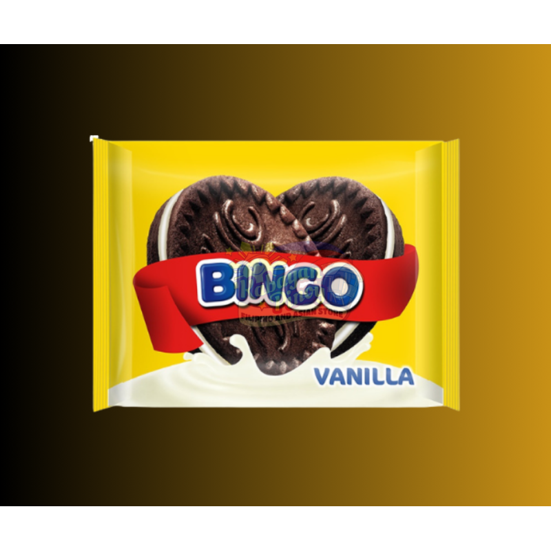 Bingo Vanilla Cream Filled Sandwich Cookies - 280g Bingo Vanilla Cream Filled Sandwich Cookies - 280g