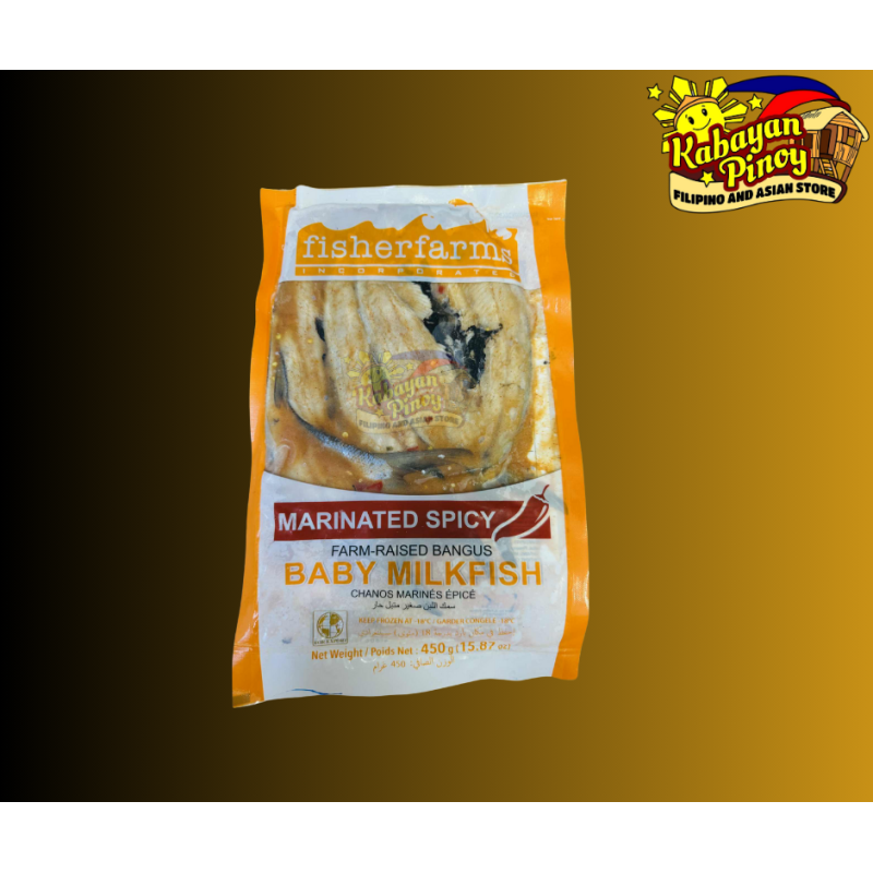 Fisherfarms  Marinated Spicy Baby Milkfish - 400g