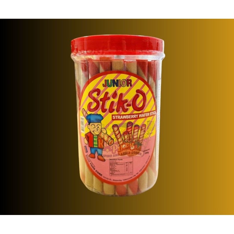 Junior Stik - O Strawberry Wafer Stick - 380g