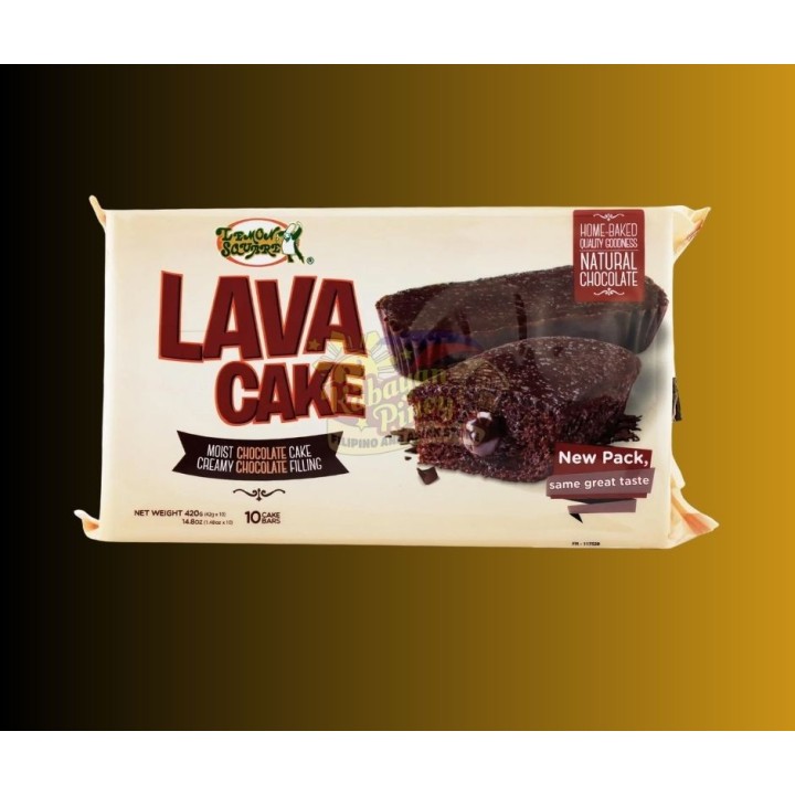Lemon Square Lava Cake Chocolate Flavor - 400g