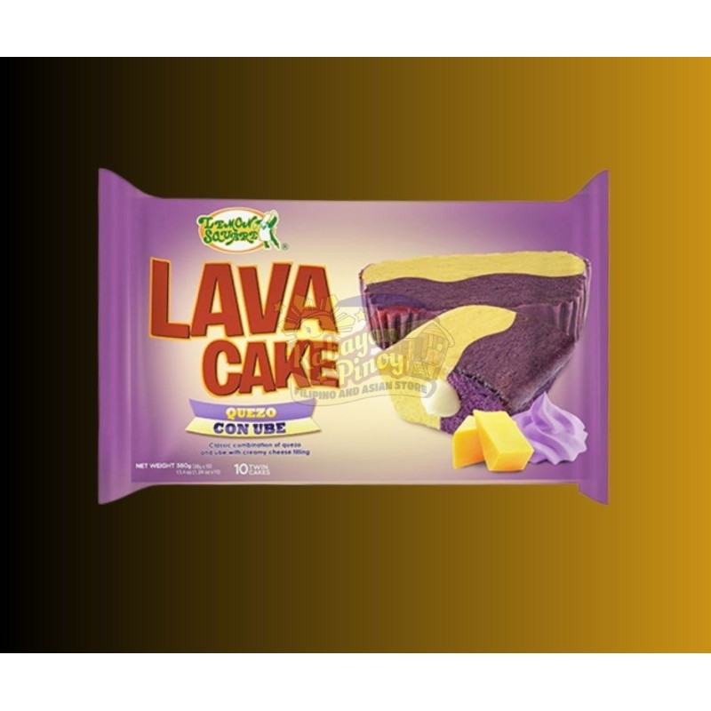 Lemon Square Lava Cake Quezo Con Ube Flavor - 380g Lemon Square Lava Cake Quezo Con Ube Flavor - 380g