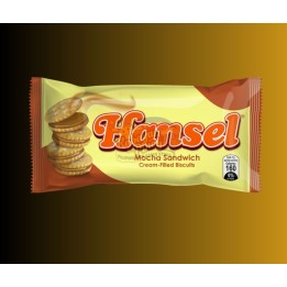 Rebisco Hansel  Mocha Sandwich - 310g