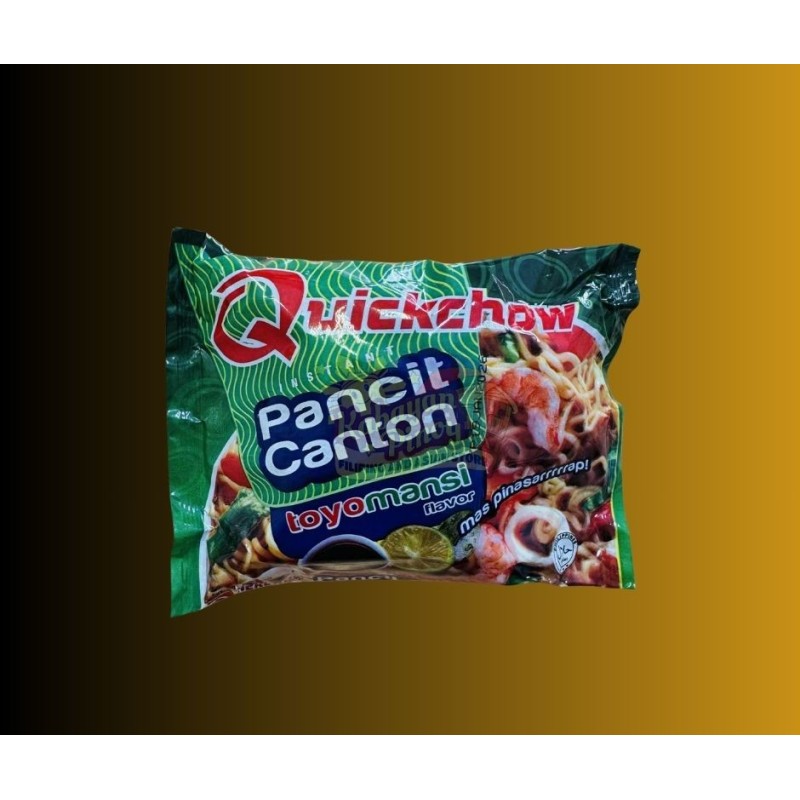 Quickchow Pancit Canton Toyomansi Flavor - 65g