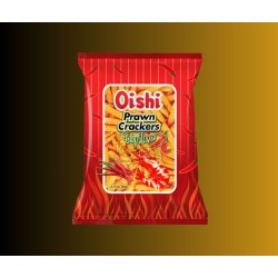 Oishi Prawn Crackers Spicy - 90g