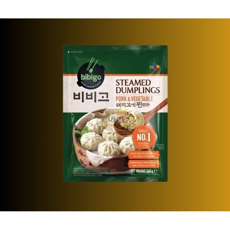 Bibigo Gyoza Dumplings Pork And vegetable - 560G