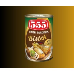 555 Fried Sardines Bistek -155g
