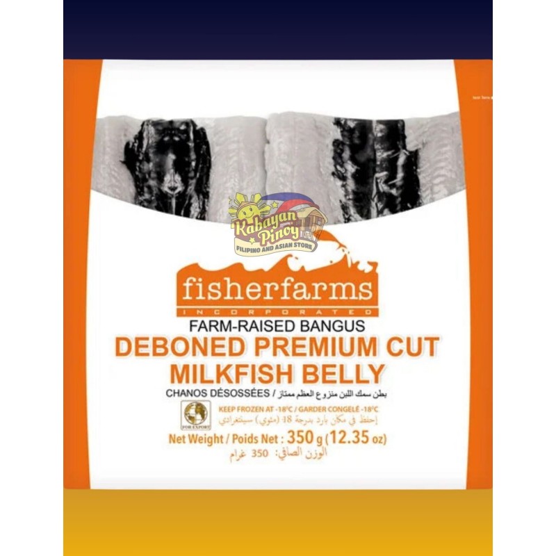 Deboned Milkfish Belly 350g