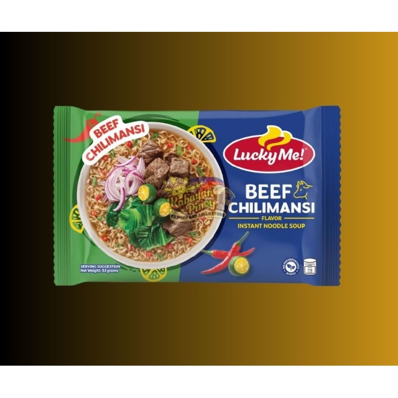 Lucky Me Beef Chilimansi - 53g