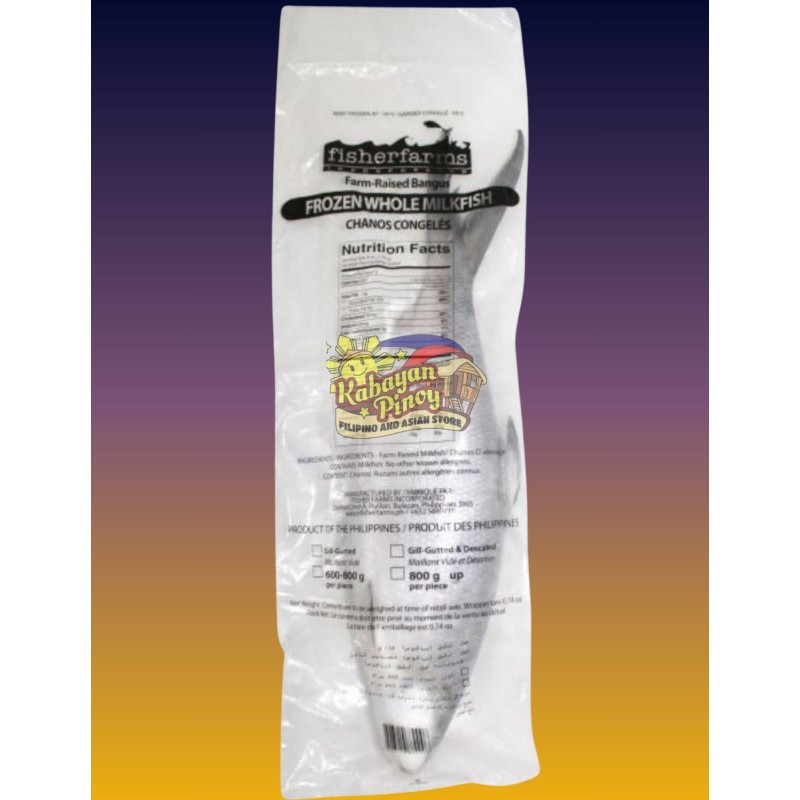 Fisherfarms Milkfish - 600-800g