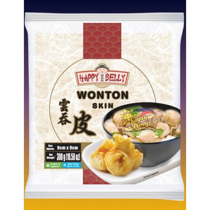 Happy Belly Wonton skin - 300g