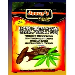 Jeeny's Frozen Cassava 454g