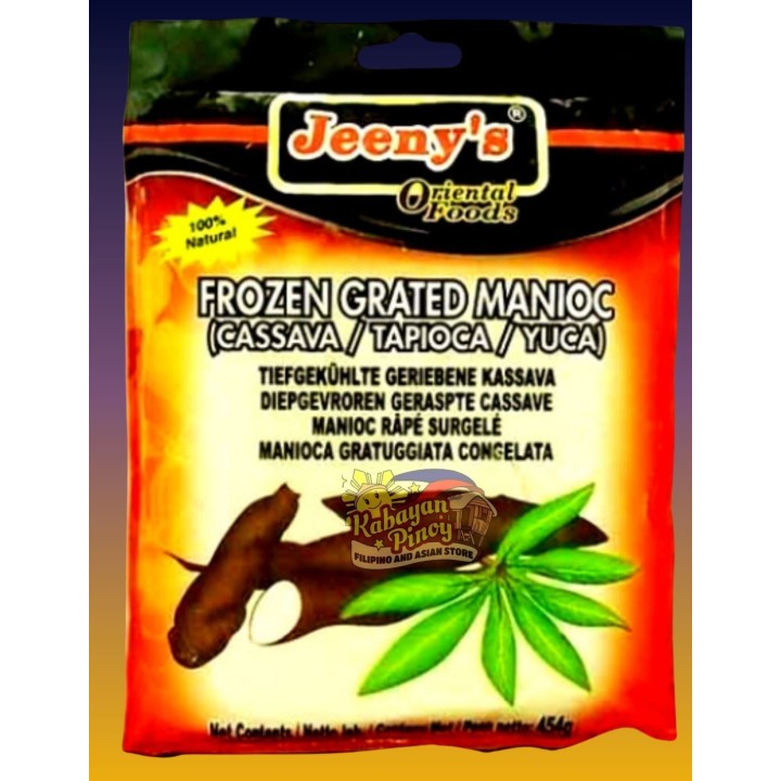 Jeeny's Frozen Cassava 454g